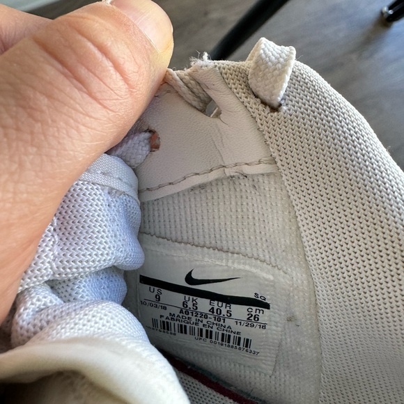 Nike Air Force Jester White Size 9 - Picture 3 of 6